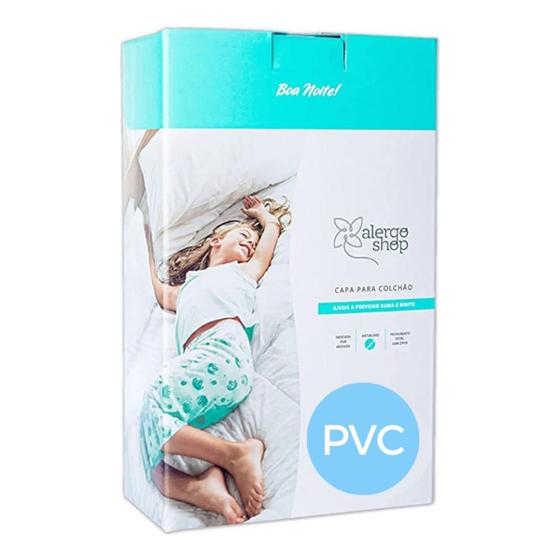 Imagem de Capa anti-ácaro PVC - berço padrão (70x 1,32x 15cm)