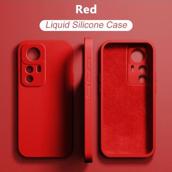 Imagem de Capa Anti Impacto Aveludada Compativel Com Xiaomi Mi 12T / Mi 12T Pro