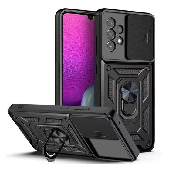 Imagem de Capa Anti-impacto defender Camshield Para Samsung Galaxy A23 5G - Preta