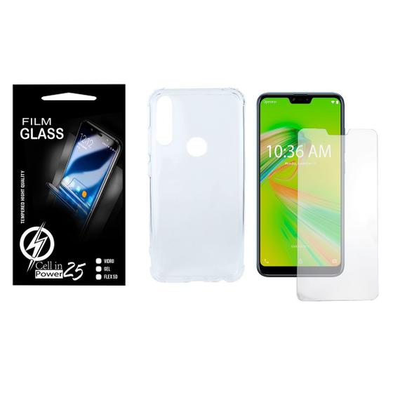 Imagem de Capa Anti Impacto + Película De Vidro NOVO Zenfone Max Shot Zb634kl 6.26 - Cell In Power25