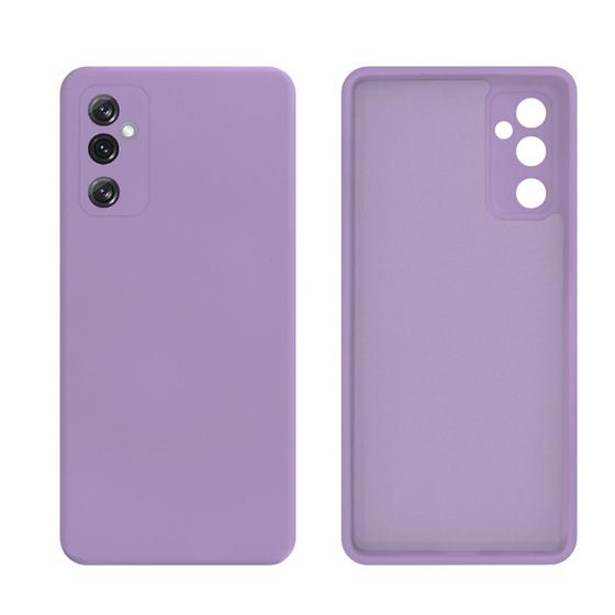 Imagem de Capa anti impacto premium silicone com proteção aveludada, compatível com smartphones Samsung M12, M23