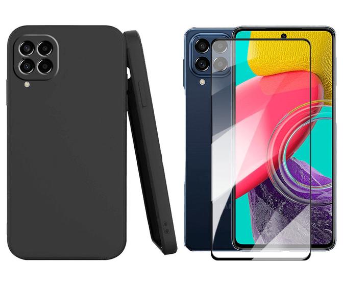 Capa Anti Impacto Samsung Galaxy M53 + Pelicula Vidro 21D Menor preço em Capa Anti Impacto Samsung Galaxy M53 + Pelicula Vidro 21D