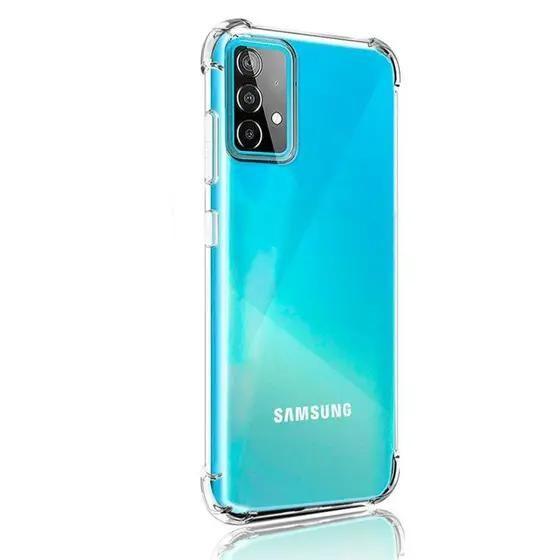 Imagem de Capa Anti Impacto Transparente com Bordas Reforçadas para Samsung Galaxy A52