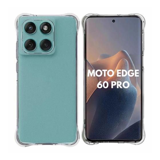 Imagem de Capa Anti Impacto Transparente Compatível Para Edge 60 Pro