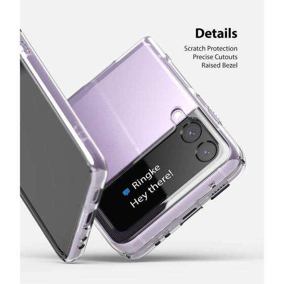 Imagem de Capa Anti Impacto Transparente Slim - Samsung Galaxy Z Flip 4 (6.7)