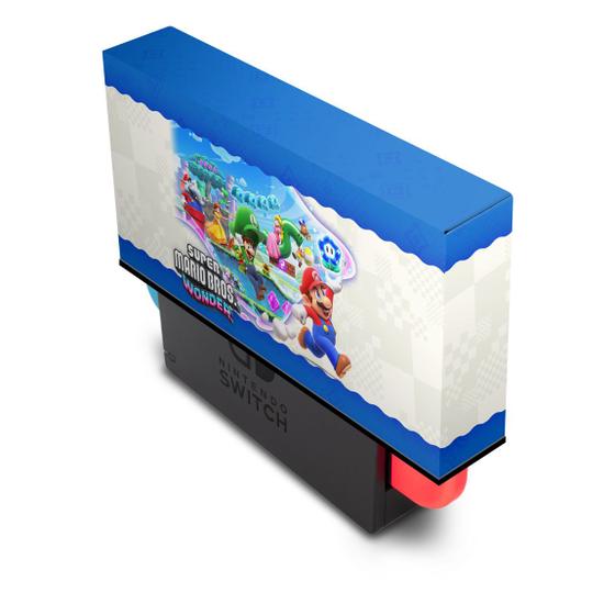 Imagem de Capa Anti Poeira Compatível Nintendo Switch - Super Mario Bros. Wonder