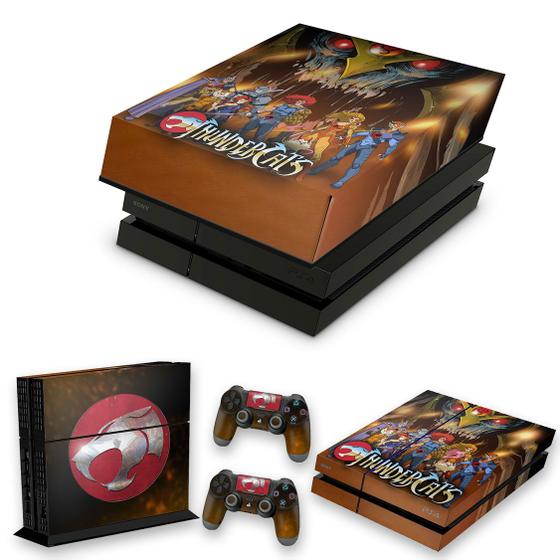 Imagem de Capa Anti Poeira e Skin Compatível PS4 Fat - Thundercats B