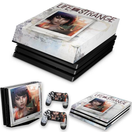 Imagem de Capa Anti Poeira e Skin Compatível PS4 Pro - Life Is Strange