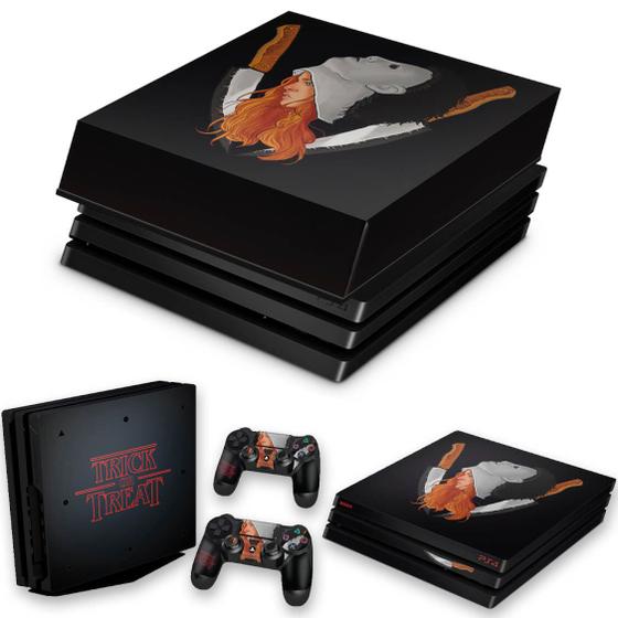 Imagem de Capa Anti Poeira e Skin Compatível PS4 Pro - Stranger Things Max