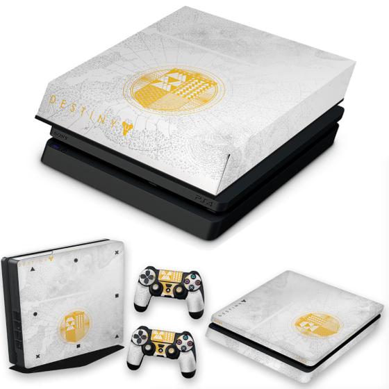 Imagem de Capa Anti Poeira e Skin Compatível PS4 Slim - Limited Edition Destiny