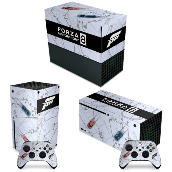 Imagem de Capa Anti Poeira e Skin Compatível Xbox Series X Horizontal - Modelo 019