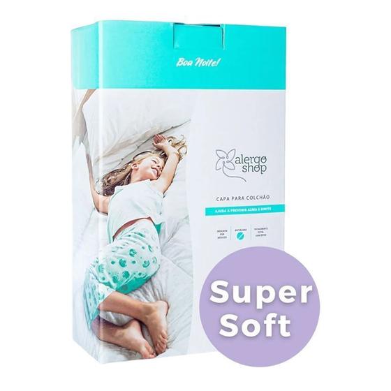 Imagem de Capa Antiácaro Para Colchão Casal Padrão Super Soft Alergoshop