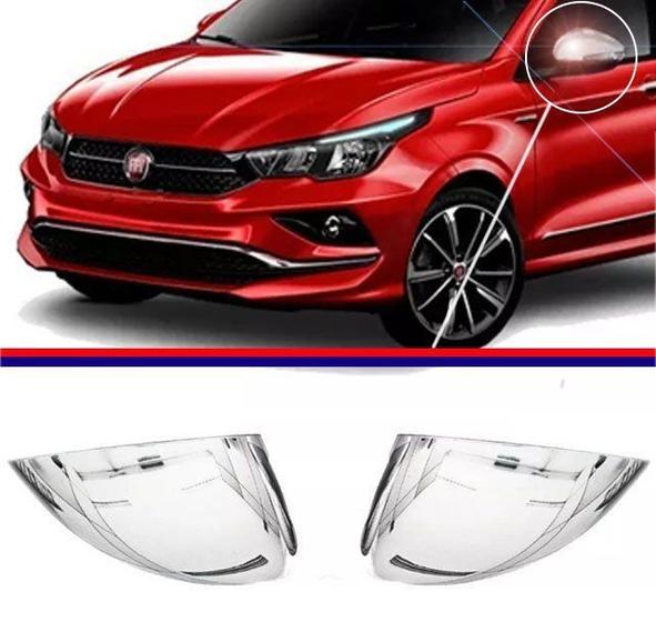 Imagem de Capa Aplique de Retrovisor Cromado Fiat Cronos 2017 18