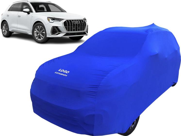 Imagem de Capa Automotiva Com Logo Audi Novo Q3 Não Risca Pintura