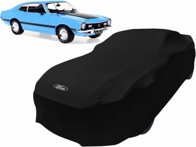 Imagem de Capa Automotiva Para Ford Maverick Tecido Helanca Lycra