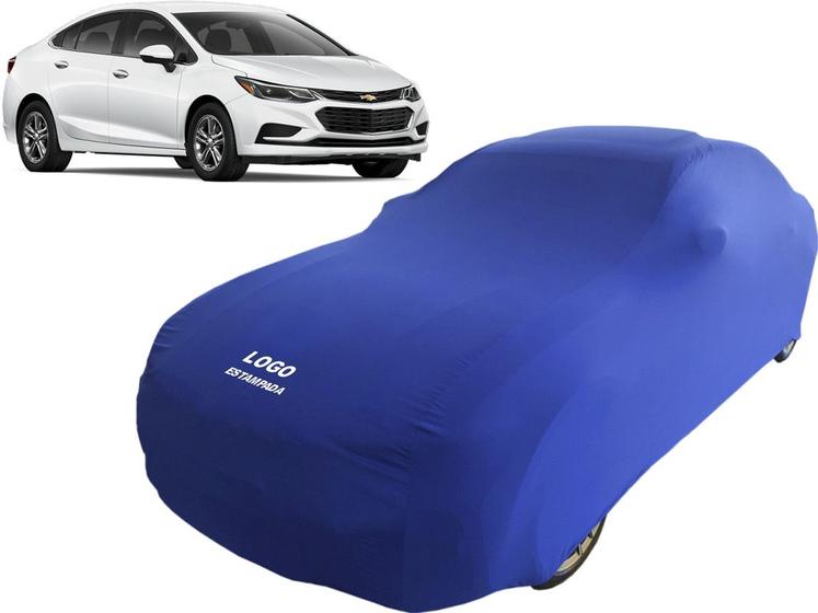 Imagem de Capa Automotiva Para Gm Cruze Sedan Tecido Helanca Lycra