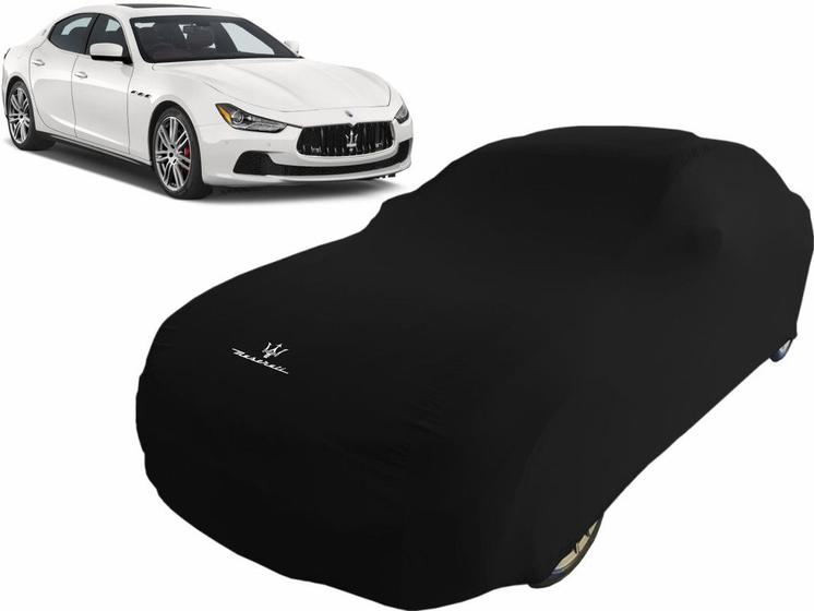 Imagem de Capa Automotiva Para Maserati Ghibli Tecido Helanca Lycra