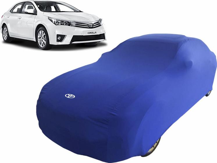 Imagem de Capa Automotiva Para Toyota Corolla Tecido Helanca Lycra