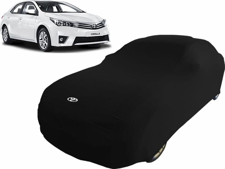 Imagem de Capa Automotiva Para Toyota Corolla Tecido Helanca Lycra