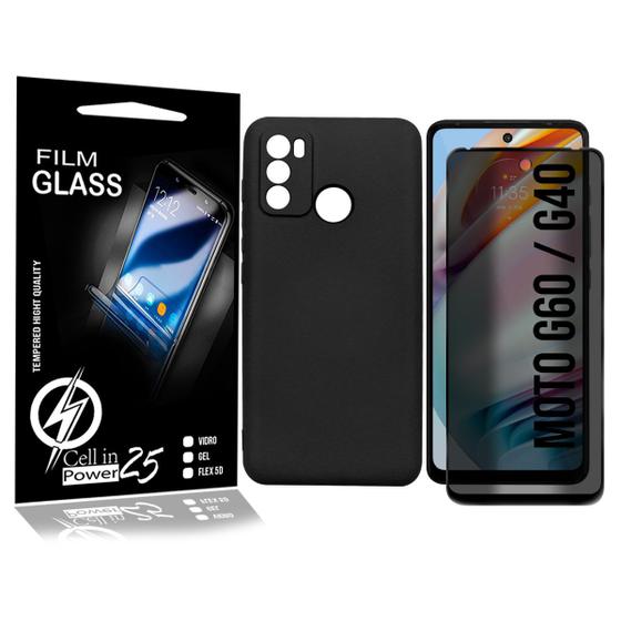 Capa AVELUDADA + Película Privacidade P/ Moto G60 Xt2135-1 6.8 - Cell In Power25 Menor preço em Capa AVELUDADA + Película Privacidade P/ Moto G60 Xt2135-1 6.8 - Cell In Power25
