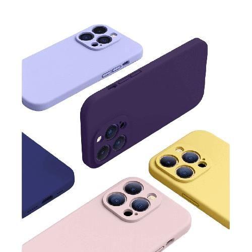 Imagem de Capa Aveludada Silicone Anti Impacto Para iPhone 16 Pro