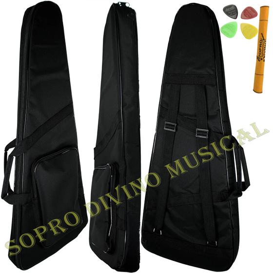 Imagem de Capa Bag Guitarra Stratocaster Bolso Extra Luxo Protection Bags