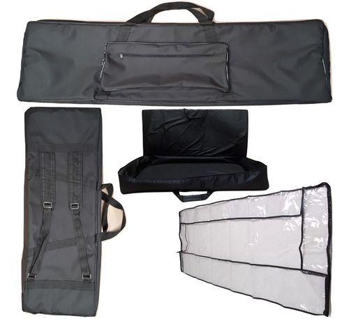 Imagem de Capa Bag Master Luxo Piano Yamaha Np-32b Preto + Cobertura