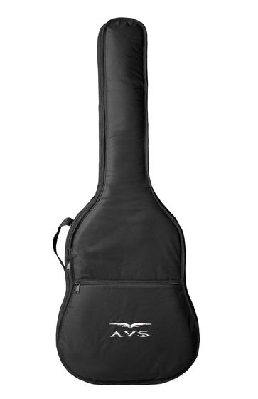 Imagem de Capa Bag para Violão Clássico AVS Luxo Preta com Alças