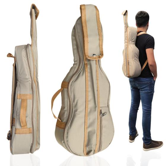 Imagem de Capa Bag Super luxo Para Violino 4/4 Top Estojo Acolchoada