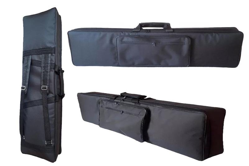Capa Bag Teclado Master Luxo Alesis V49 Menor preço em Capa Bag Teclado Master Luxo Alesis V49