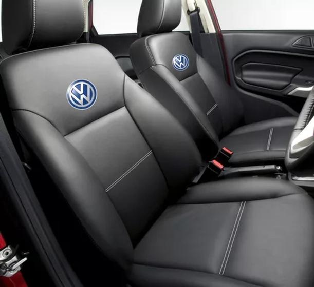 Imagem de Capa Banco Carro 100% Couro costurado Volkswagen: Gol g2 ate g8, voyage g2 ate g8  todos os modelos