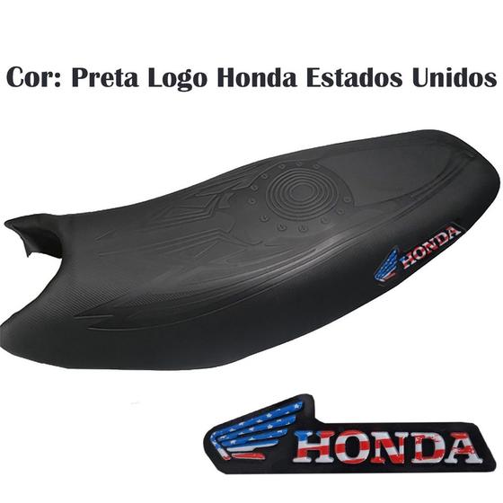 Imagem de Capa Banco Emborrachada Titan Fan Bros Ybr Fazer Tornado Twister Lander Todas