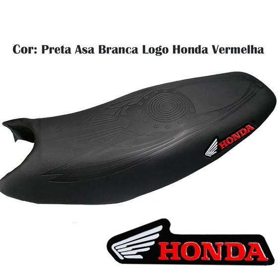 Imagem de Capa Banco Emborrachada Titan Fan Bros Ybr Fazer Tornado Twister Lander Todas