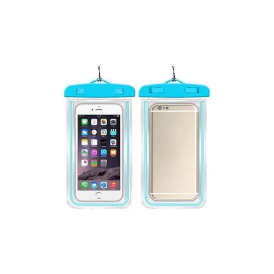 Imagem de Capa Bolsa Celular A Prova D'água "5,5" Proteção- Mergulhos/ Chuva