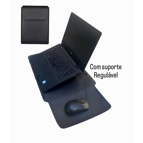 Imagem de Capa Bolsa Multiuso para Notebook 3 em 1 Capa  Tripé  Mouse Pad Notebook