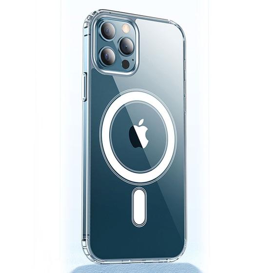 Imagem de Capa Bonola Clear Case MagSafe compatível com iPhone 12 e 12 Pro 6.1