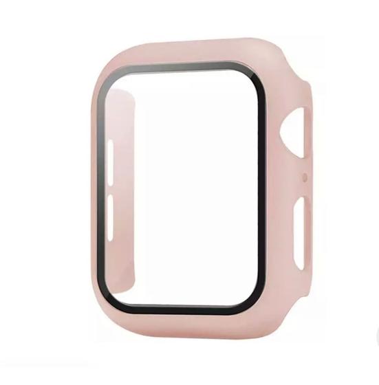 Imagem de Capa Bumper Compativel Apple Watch Com Protetor Tela Vidro 41mm