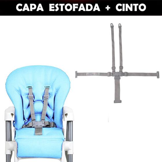 Imagem de Capa Cadeira Merenda Original + Cinto Segura - Burigotto