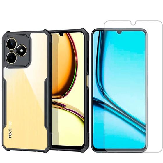 Imagem de Capa Capinha Airbag Compativel Com Realme C53 + Pelicula Hidrogel