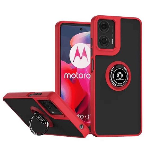 Imagem de Capa Capinha Anel Translucida Para Motorola Moto G04