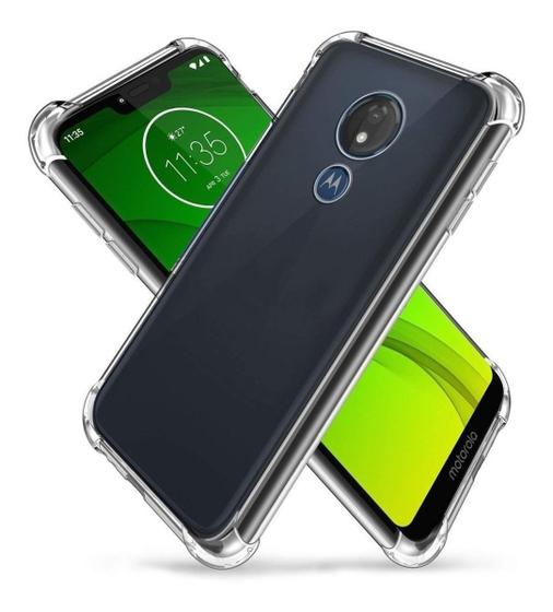 Imagem de Capa Capinha Anti Choque TPU Para Celular Moto G7 Play