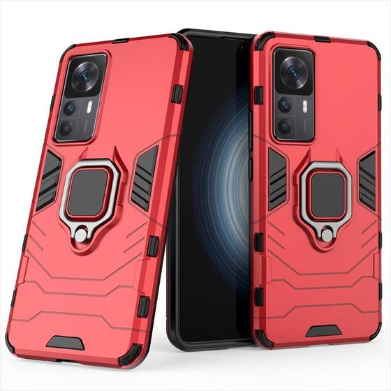 Imagem de Capa Capinha Anti Impacto Anel Magnetico Compativel Com Xiaomi Mi 12T