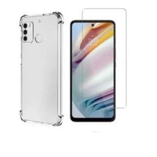 Imagem de Capa Capinha Anti Impacto Moto G60/G60s + Película Vidro Tela 6.8