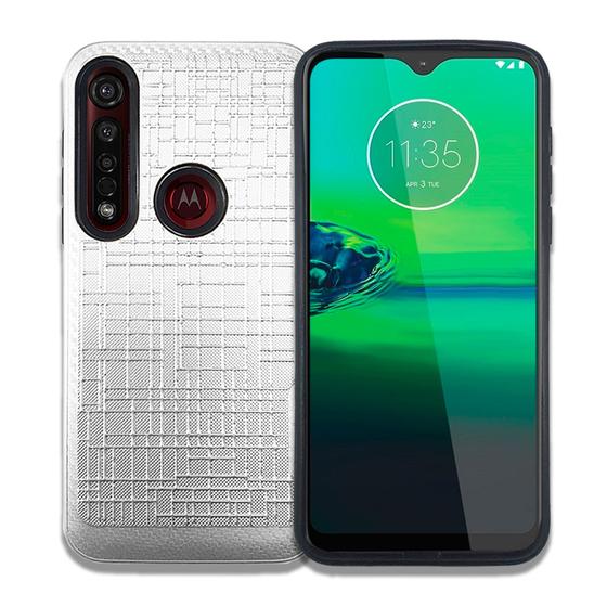 Imagem de Capa Capinha Anti Impacto Motorola Moto G8 Plus Xt2019-2 Prata