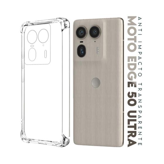 Imagem de Capa Capinha Anti Impacto Transparente + Película De Vidro 3D Para Moto Z2 Play Xt1710 5.5