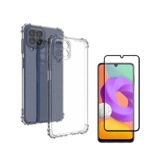 Imagem de Capa Capinha Anti Shock Aribag e Pelicula Para Galaxy A22 4G