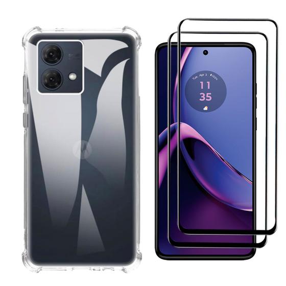 Capa Capinha Antiqueda para Moto G84 + Película 3D 9D Vidro Menor preço em Capa Capinha Antiqueda para Moto G84 + Película 3D 9D Vidro