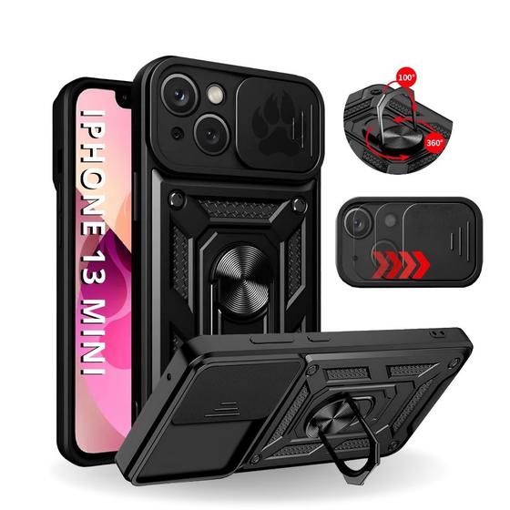 Imagem de Capa Capinha Armor Anti Impacto Militar P/ iPhone 13 Mini