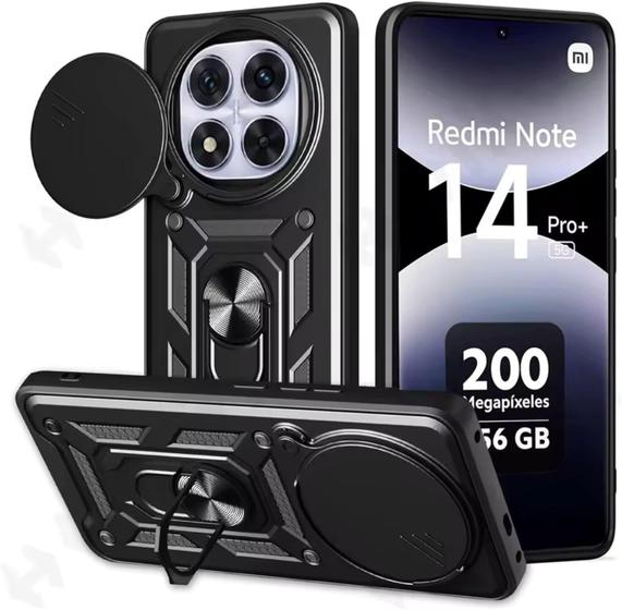 Champ Rox Capa Capinha Armor Anti Impacto Ring Para Redmi note 14 Pro Plus Tela 6 ...