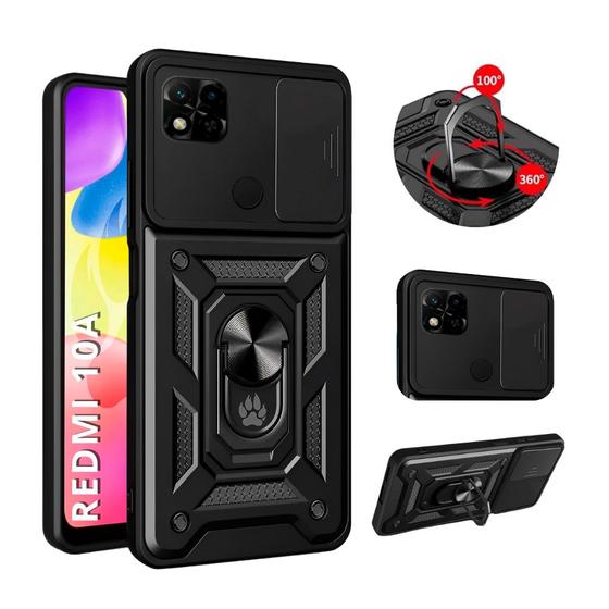 Imagem de Capa Capinha Armor Militar Anti Impacto P/ Redmi 10A - Protetora